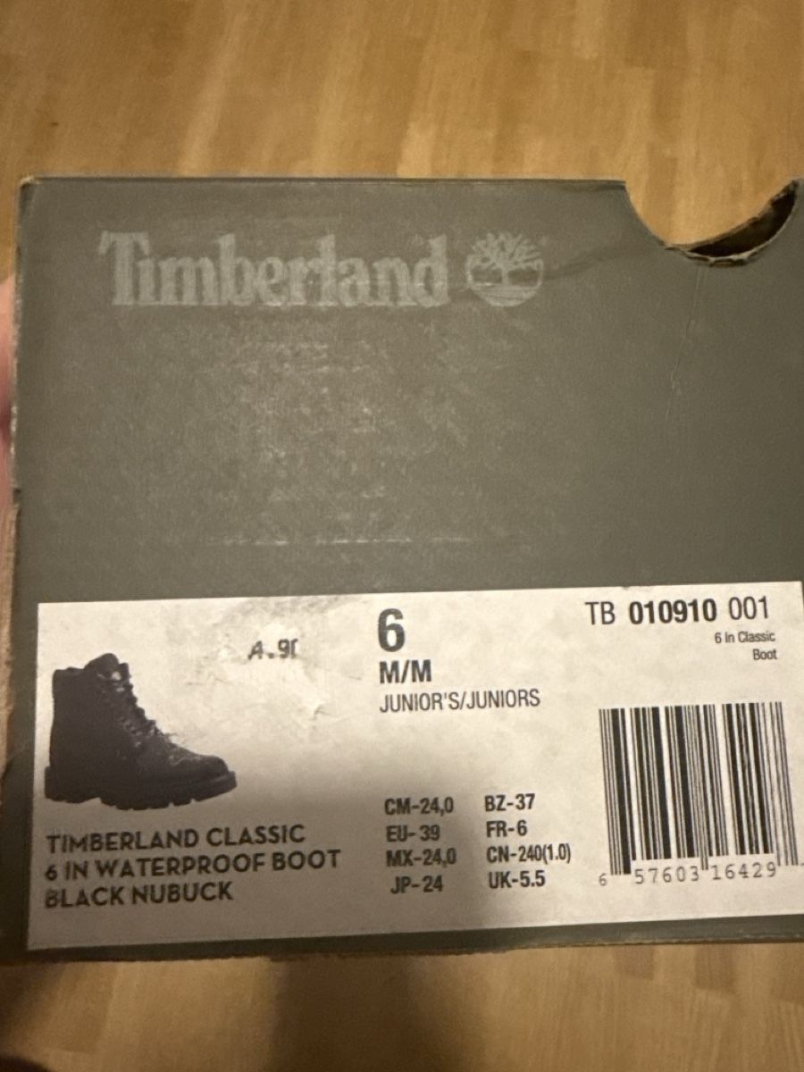 Timberland Scarpe da uomo: Timberland noire  – Usato da Les Acacias venduto da A.cicc 3