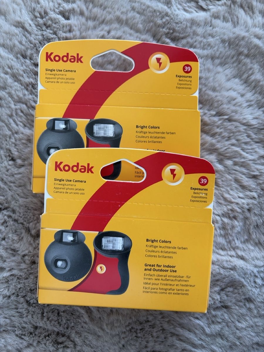 Kodak Kamera: 2x Kodak FunSaver Einwegkamera – Neu und originalverpackt aus Stäfa von sinabirrer 1