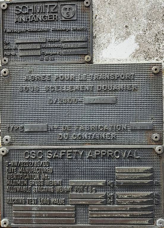 Contenitori edile: BDF / Wechselkoffer / Wechselpritsche – Usato da Oberwil-Dägerlen venduto da Crispy0 2