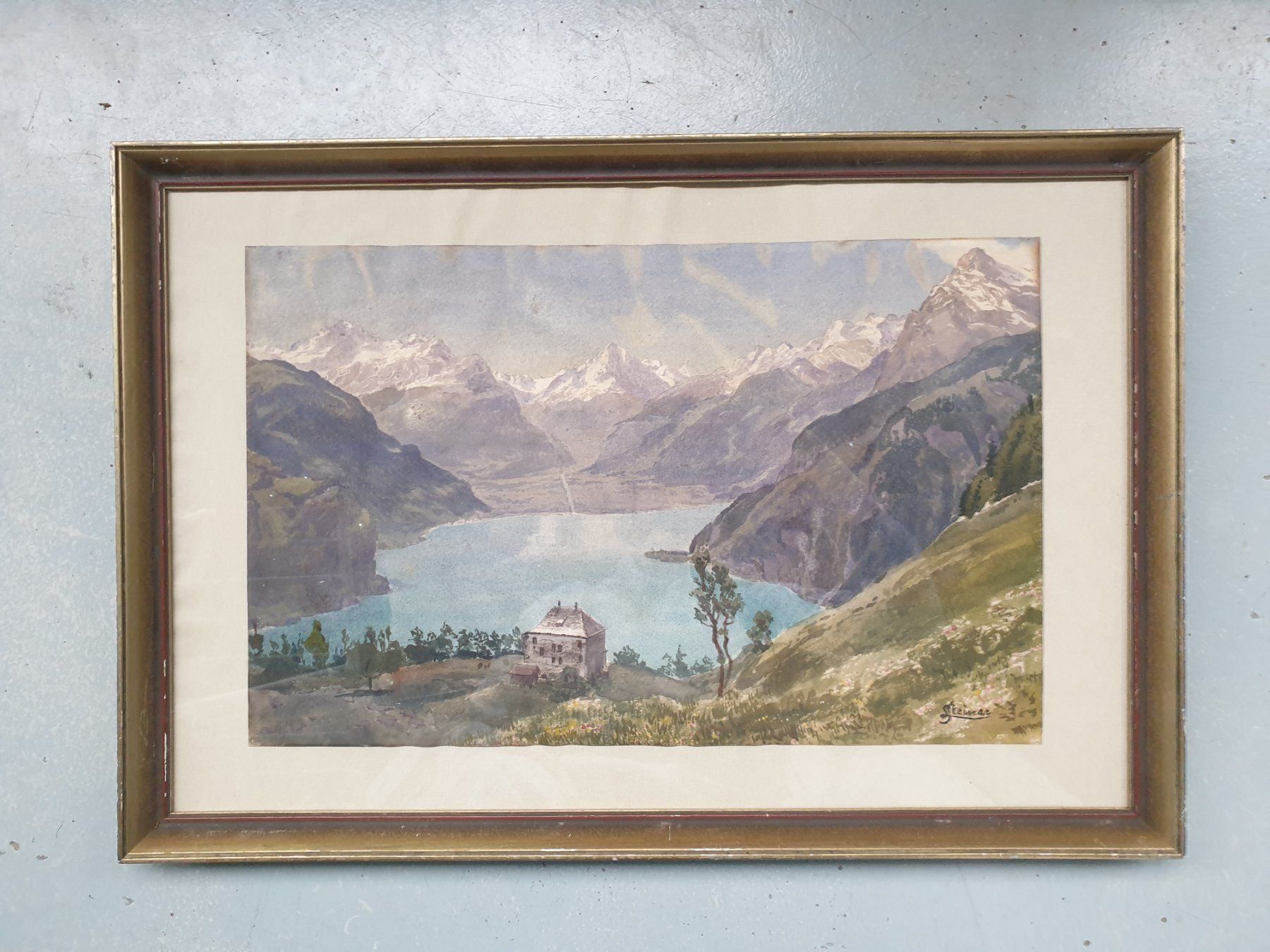 Tableaux: Aquarelle/ Leonhard Steiner – D'occasion à Zürich par B-Rock 1