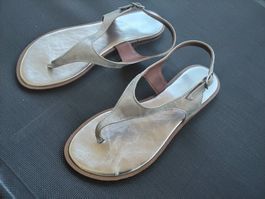 Sandales plates Cantini Firenze dorée T38
