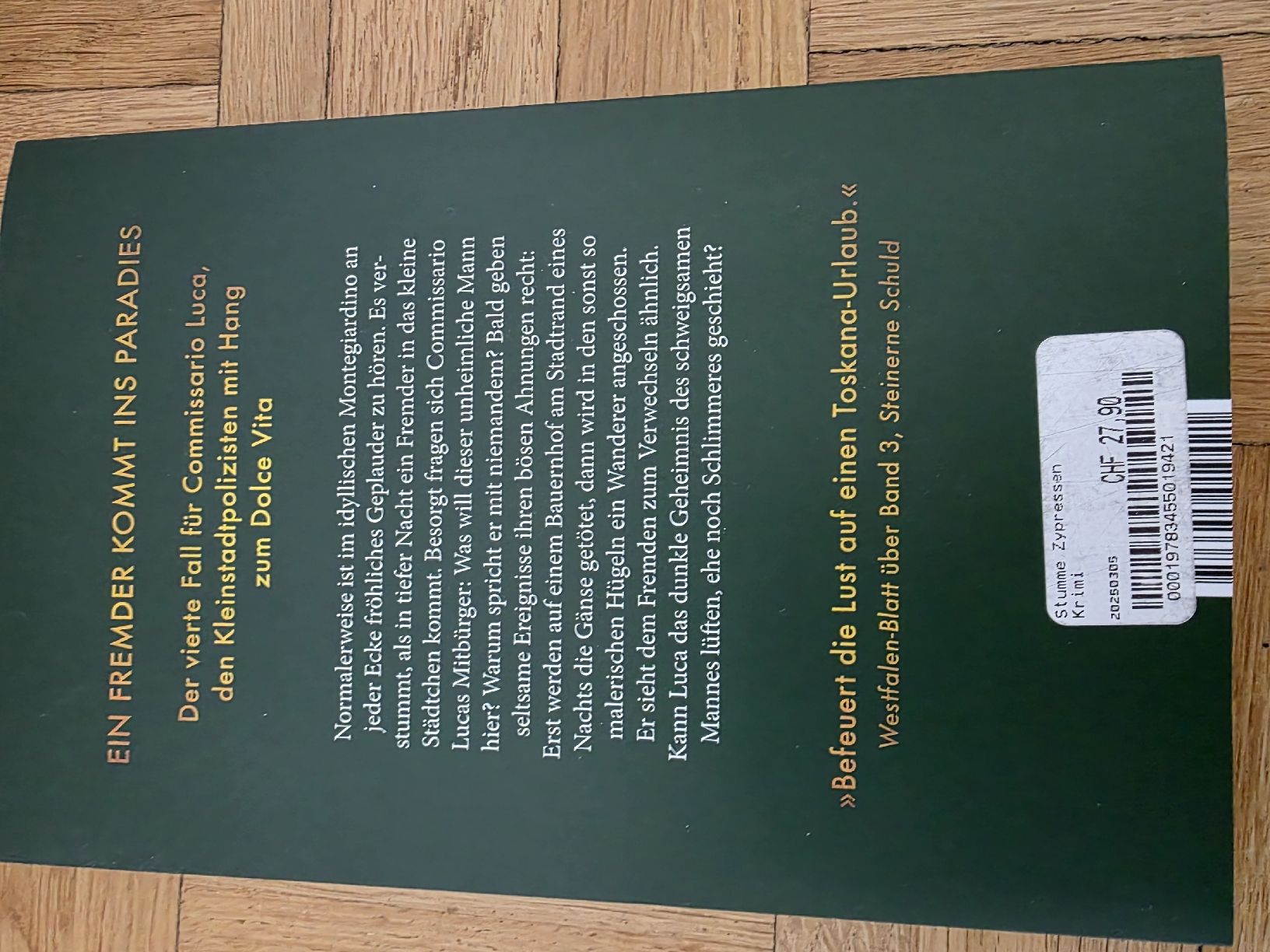 Libri: Krimi Romane – Nuovo (secondo la descrizione) da Rüti ZH venduto da car_gl78 5