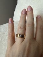 Bague Louis Vuitton Nanogram vintage taille M