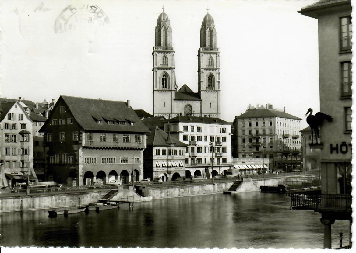 Cartoline postali: Zürich - Zunfthäuser – Usato da Hochdorf venduto da Ziegel-16