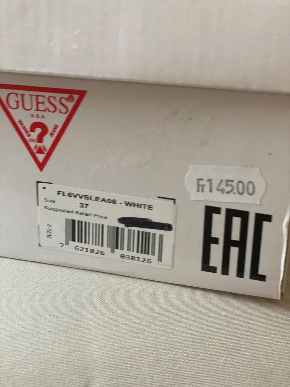 Guess Scarpe da donna: GUESS Neu Leder Slingback Gr.37 NP 145 Fr. – Nuovo e nell'imballaggio originale da Affoltern am Albis venduto da Elenaki67 7