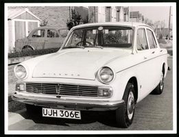 Fotografie Auto Hillman Mix, Kennzeichen