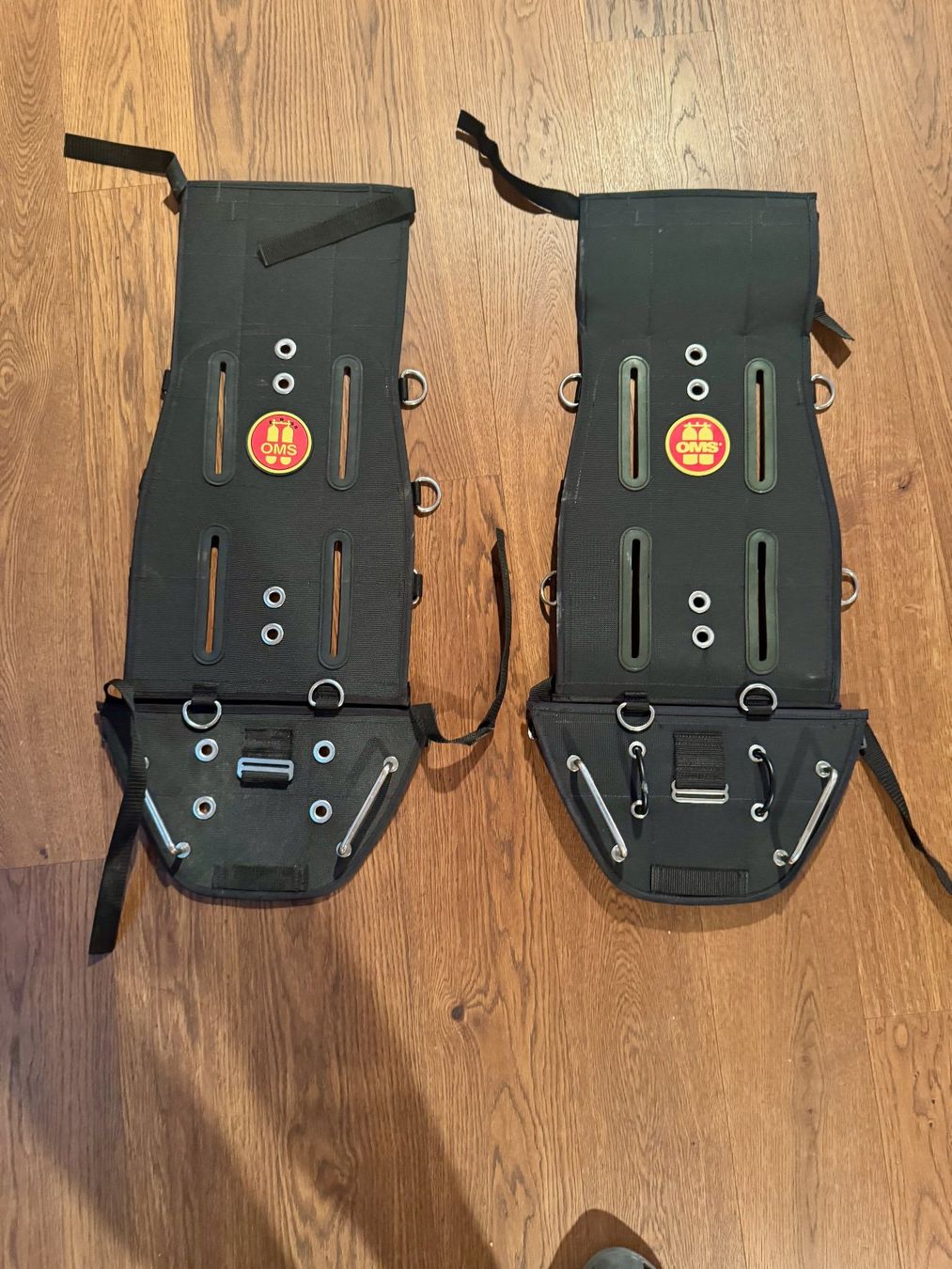 Mute per immersioni: OMS Sidemount Adapter / Buttplate für Backplate-System – Usato da Zollikerberg venduto da kletterbar