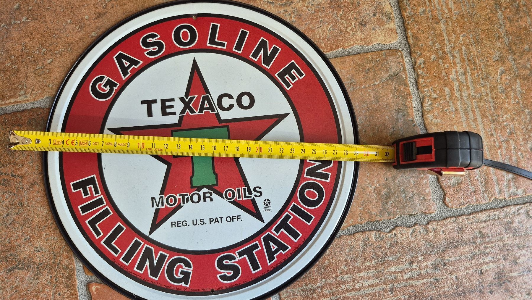 Texaco Schilder: Texaco insegna Usa – Gebraucht aus Genestrerio von RUSTY_VIK 2