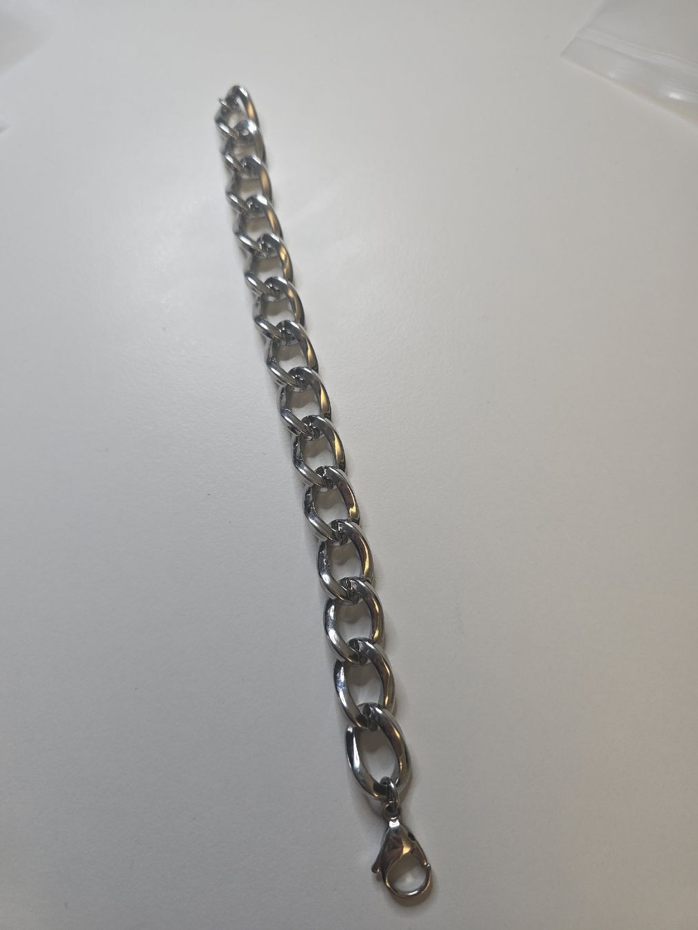 Bracciali & Braccialetti: Edelstahl Armkette 20cm – Nuovo e nell'imballaggio originale da Zug venduto da gold.schmuck 1