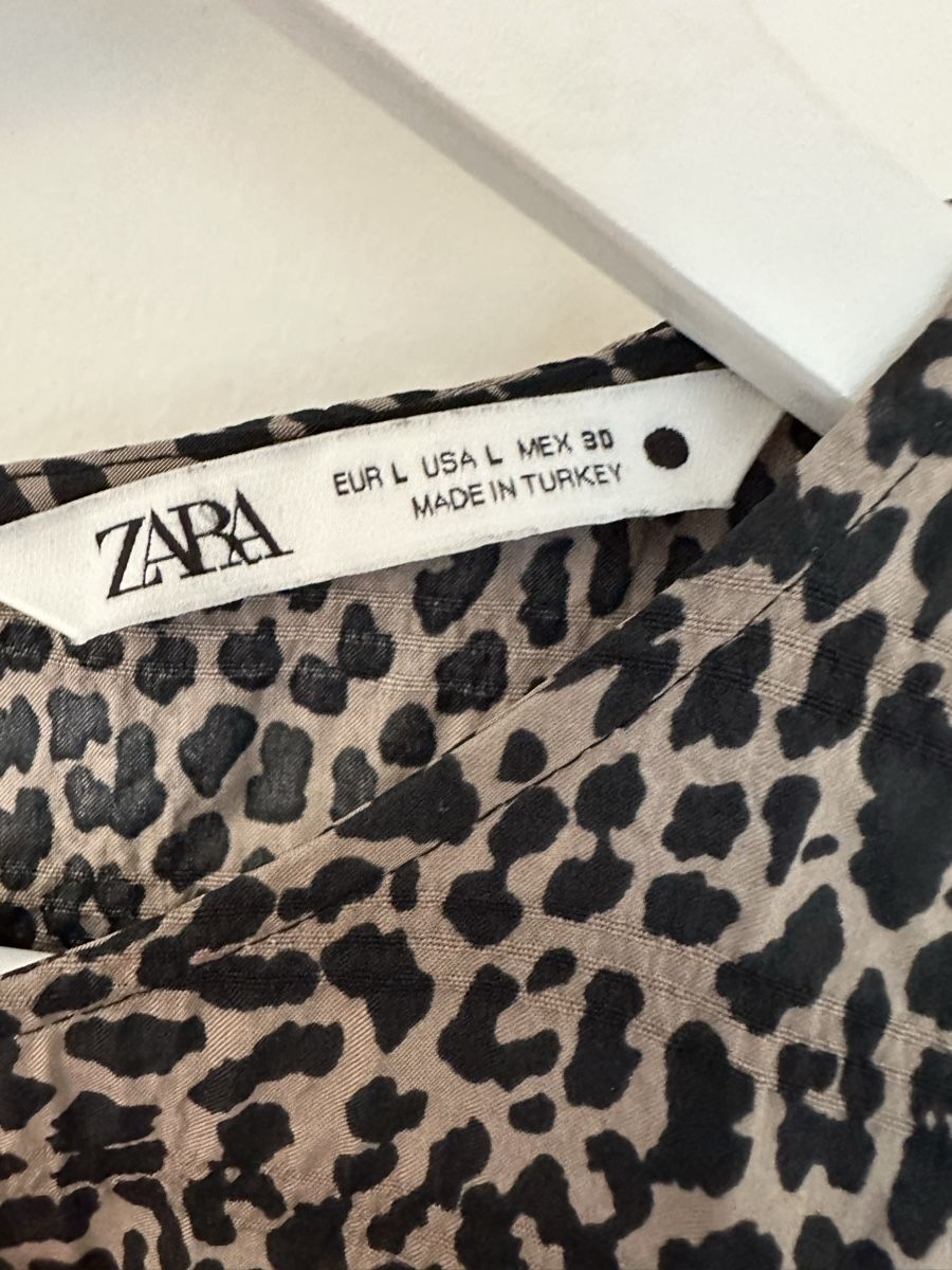Zara Vestiti: Kleid Animalprint Grösse L  – Usato da Zürich venduto da RickyNicky 2
