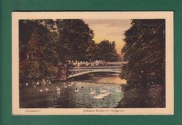 DÜSSELDORF - Goldene Brücke im Hofgarten