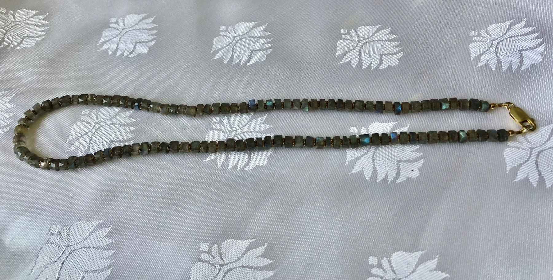 Ketten: Labradorit Kette, Silber vergoldet, 48 cm – Gebraucht aus Brugg AG von lau_9rvy 3