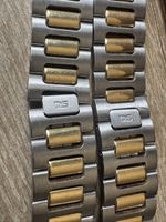 Bracelet Certina DS Acier et Or Vintage 18 mm - 2 Pièces