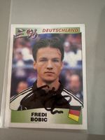 Panini EM 96 Fredi Bobic Deutschland signiert