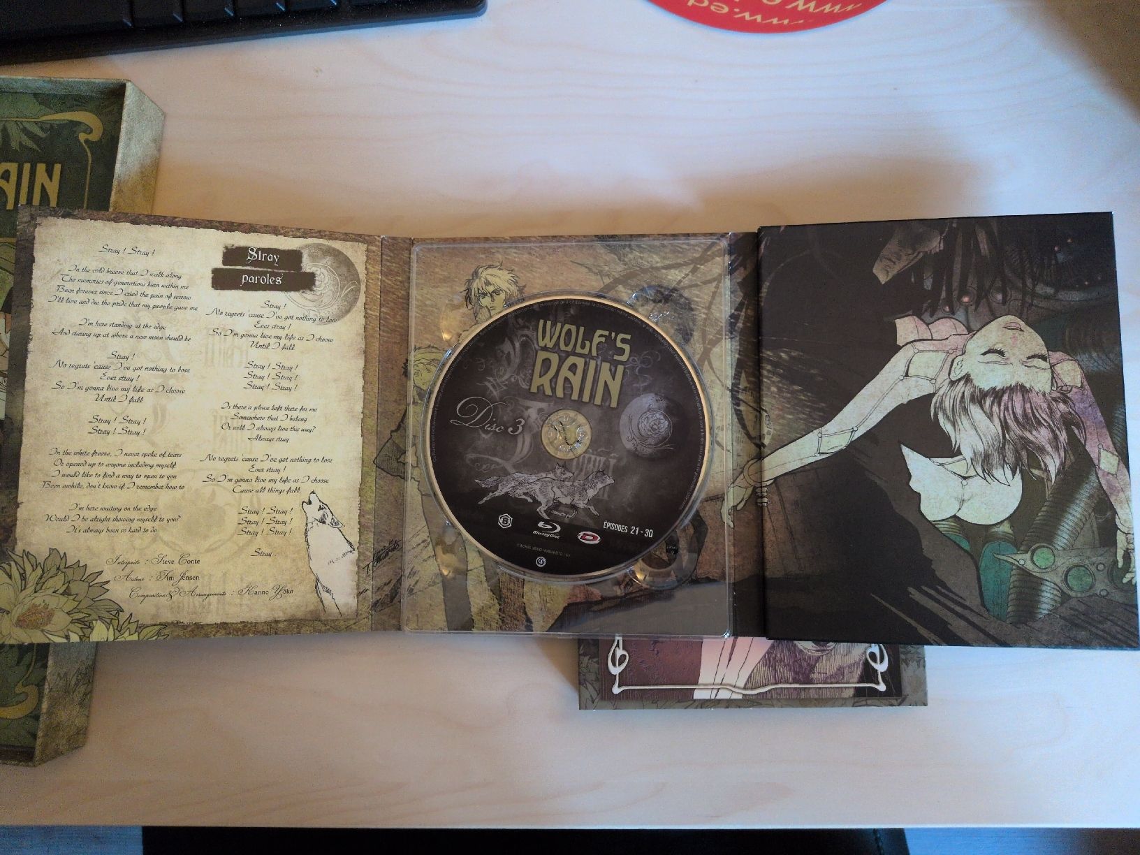 Tutti i DVDs: Wolf's Rain Artbook Collection Blu-ray Limited Edition – Nuovo (secondo la descrizione) da Gland venduto da Kyostal 4
