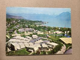 Expo Lausanne Waadt 1964 Flugaufnahme Sektor Industrie