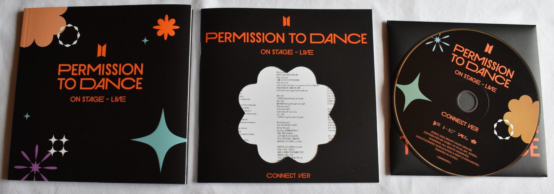 CD: BTS PERMISSION TO DANCE ON STAGE - LIVE – Usato da Luthern venduto da Babyorange1 3