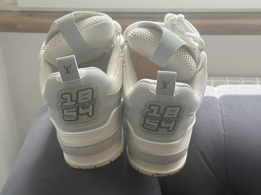 Louis Vuitton Scarpe da uomo: Louis Vuitton Sneaker Gr. 40.5 Top Zustand, Frühling! – Usato da Liebefeld venduto da im23ph 1
