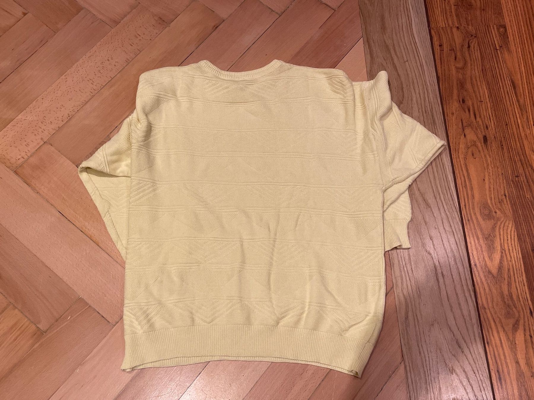 Lacoste Maglioni & Felpe: Vintage LACOSTE Pullover / Sweatshirt Gr. 54 Hellgelb – Usato da Frasnacht venduto da GracyStore 3