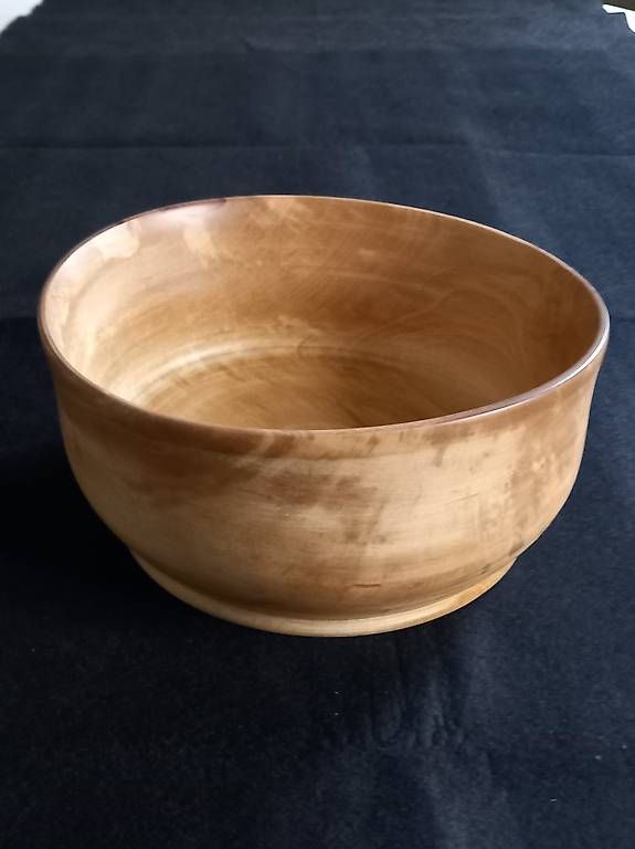 Ciotole: Holzschale, helles Holz, Handarbeit, Durchmesser 20 cm – Usato da Wynigen venduto da haexji01 2