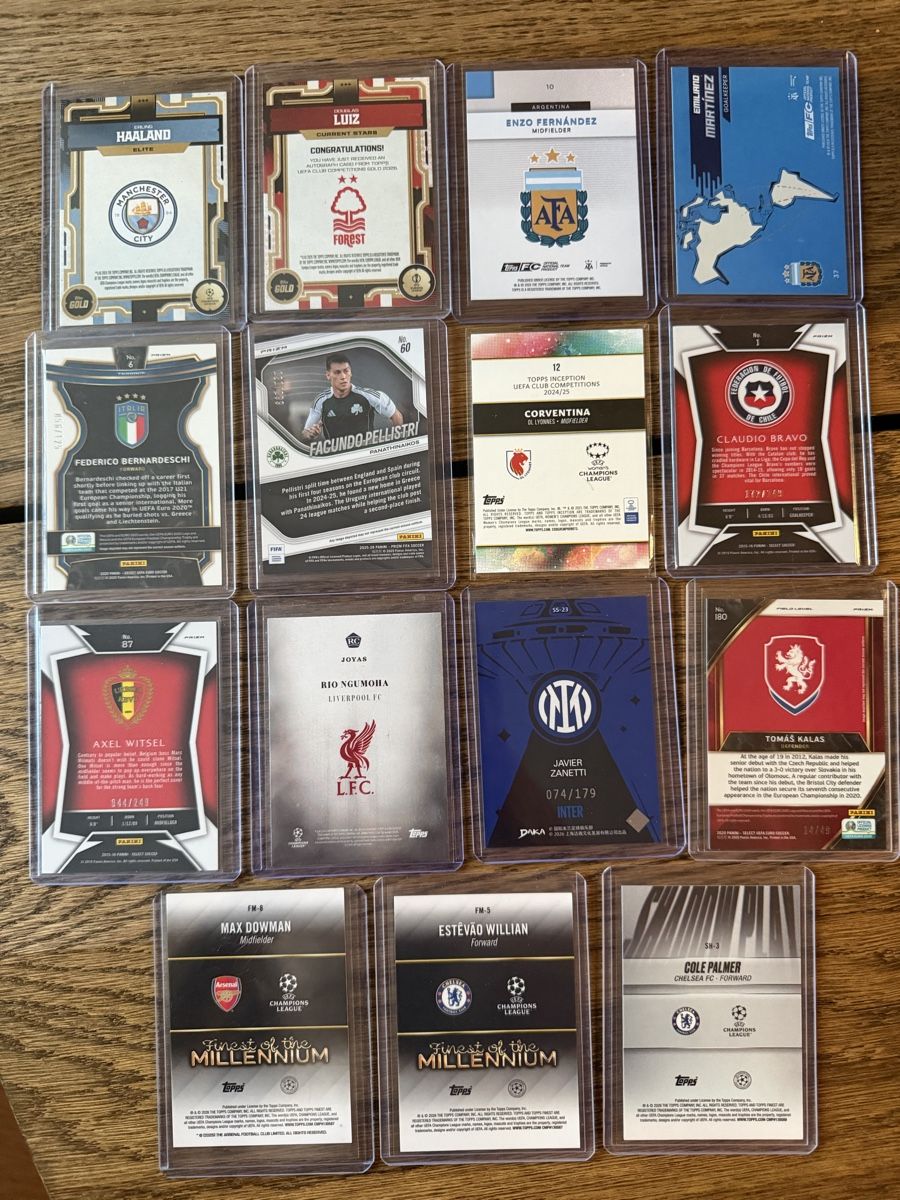 Topps Sammelbilder & Trading cards: 15 Card Mix - Rookie Auto Numbered Insert – Gebraucht aus Praz (Vully) von ShoreCards 1
