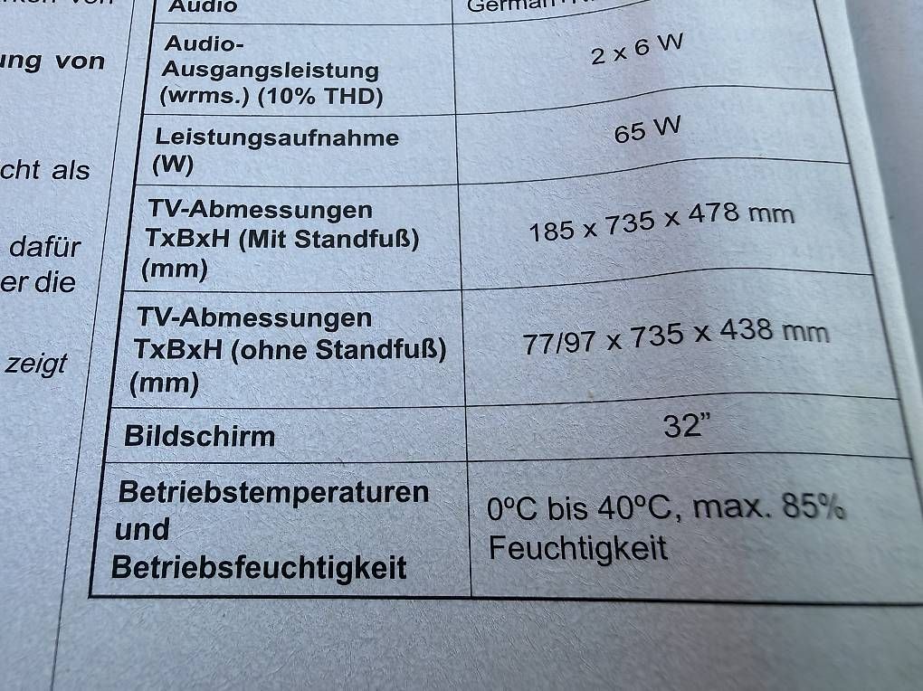 Televisori: TV  Durabase mit Fernbedienung  – Usato da Münsingen venduto da monic51 3