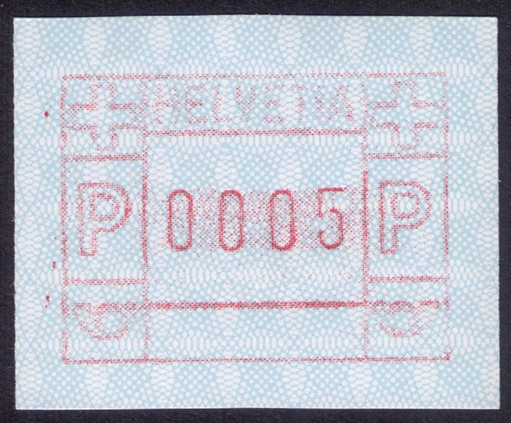 Tutti i francobolli: ATM 7x_Abart "PLATTENFEHLER RAPPORT" !! ** – Nuovo (secondo la descrizione) da Marthalen venduto da Ch_quality 4