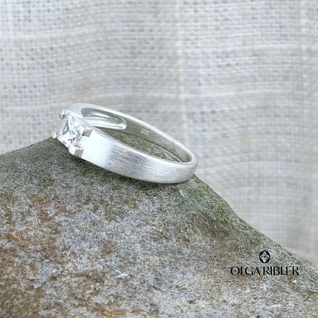 Olga Ribler Ringe: Silberring mit Topas, Gr. 52 – Neu (gemäss Beschreibung) aus Luzern von MonikaS03 3