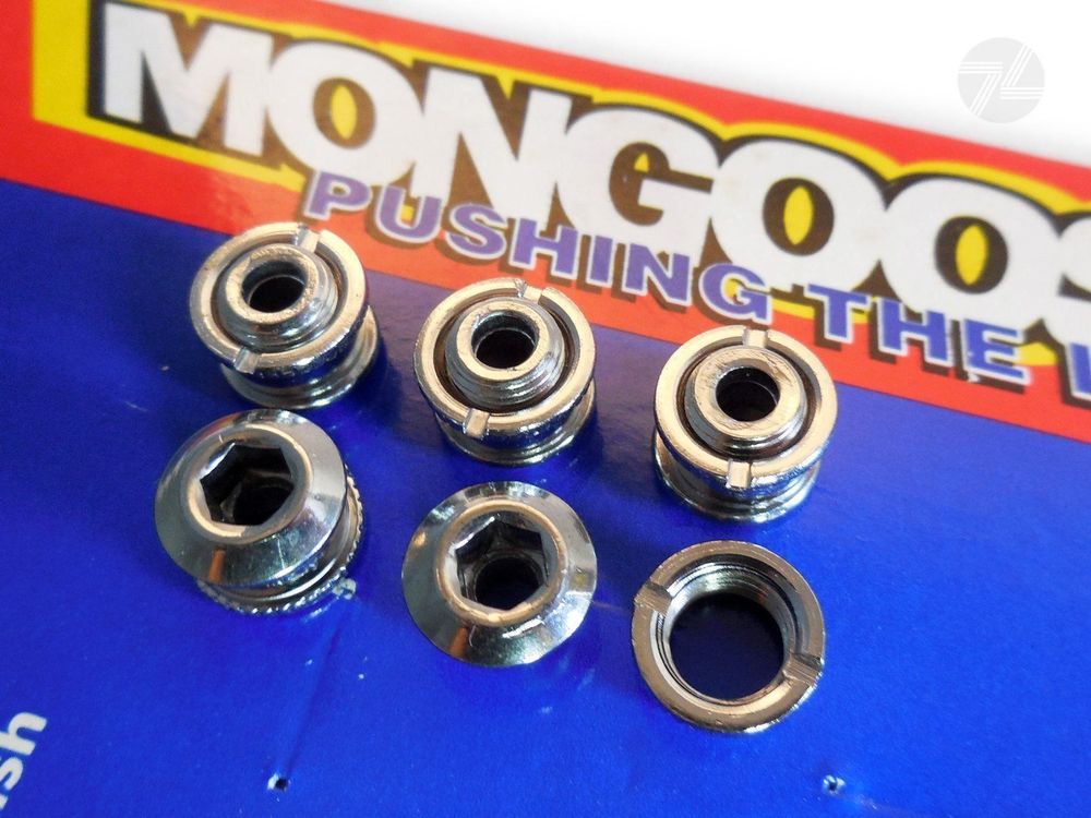 MONGOOSE Chainring Bolts Kettenrad 5x Kettenring Schrauben 1