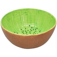 Früchteschale in Kiwi Optik/Stoneware/Fabrikneu/OVP