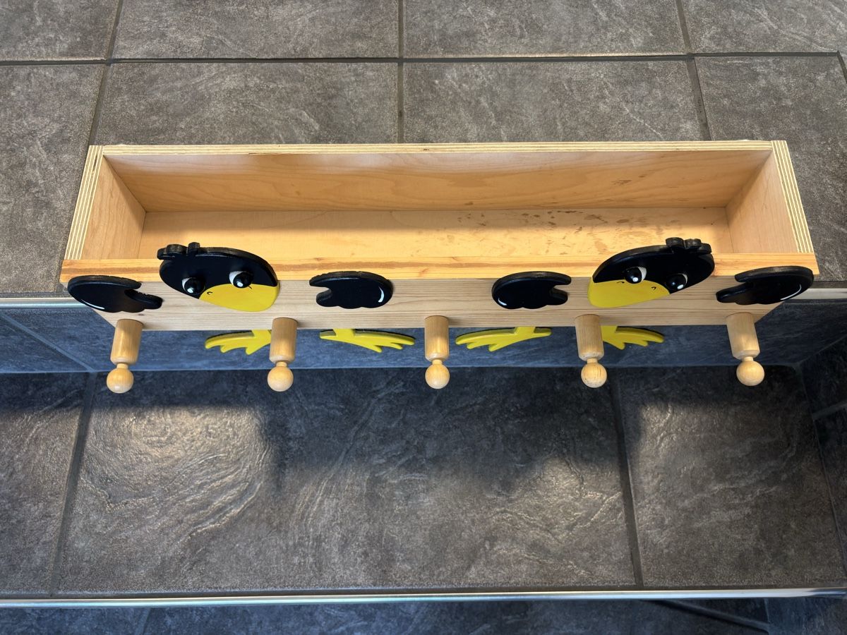 Garderobe: Kindergarderobe aus Holz – Gebraucht aus Staufen von arnicla 1