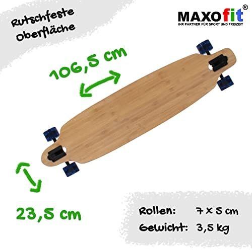 Skateboards: Longboard Ahorn Bambus – Nuovo e nell'imballaggio originale da Hundwil venduto da Pakethase 2