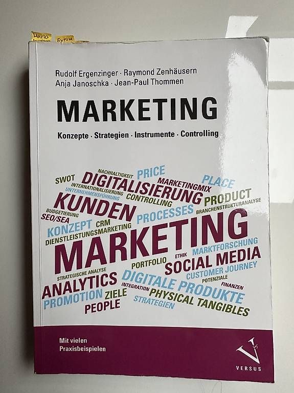 Libri: Marketing Buch (benutzt) – Usato da Ebertswil venduto da rom_fg8j
