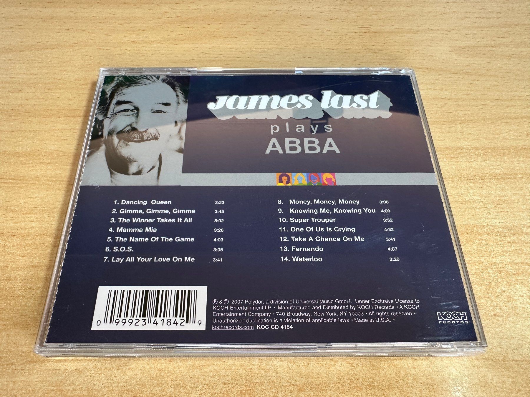 CD: M4 James Last – Plays ABBA – Usato da Rikon im Tösstal venduto da Alpenmutz 1