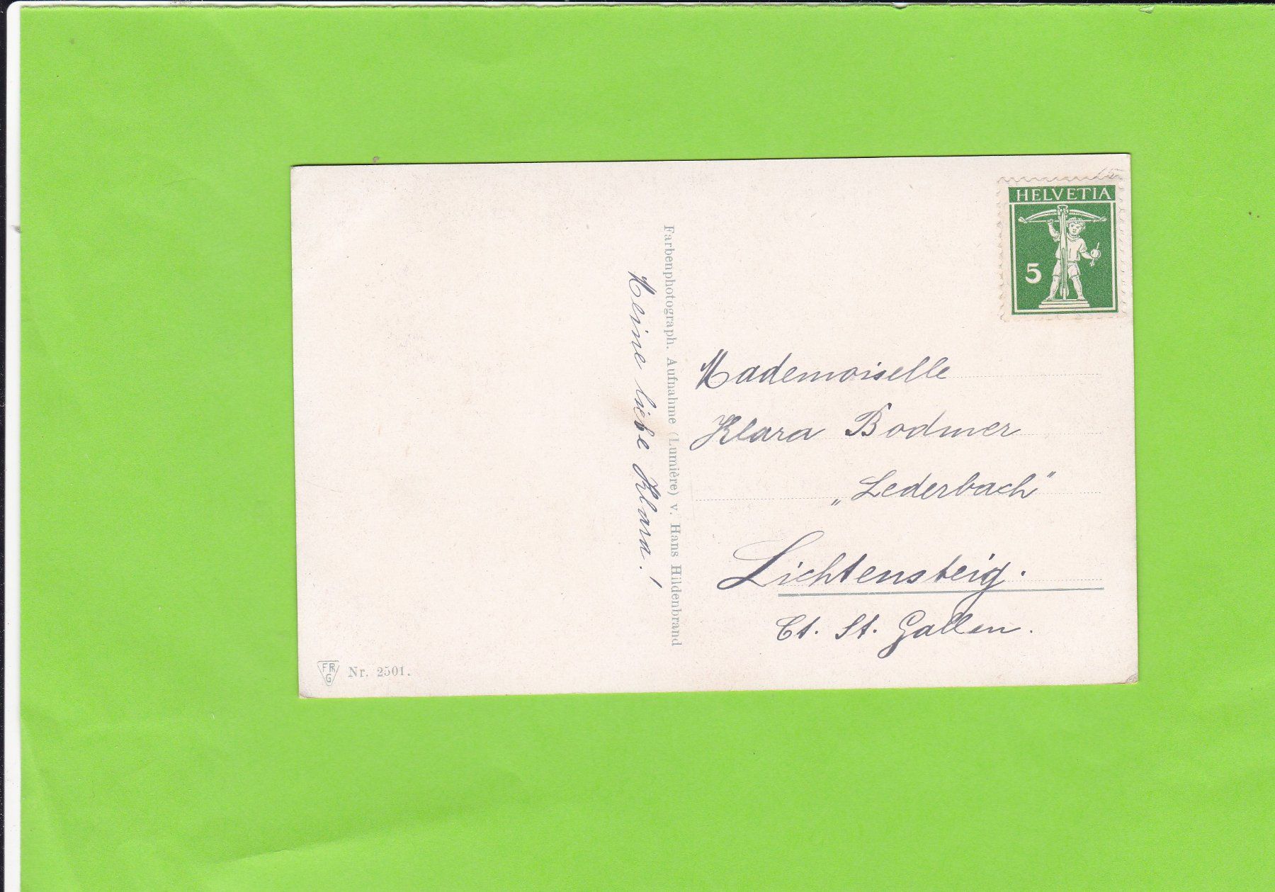 Cartoline postali: Bauernhaus – Usato da St. Peterzell venduto da neckertal 1