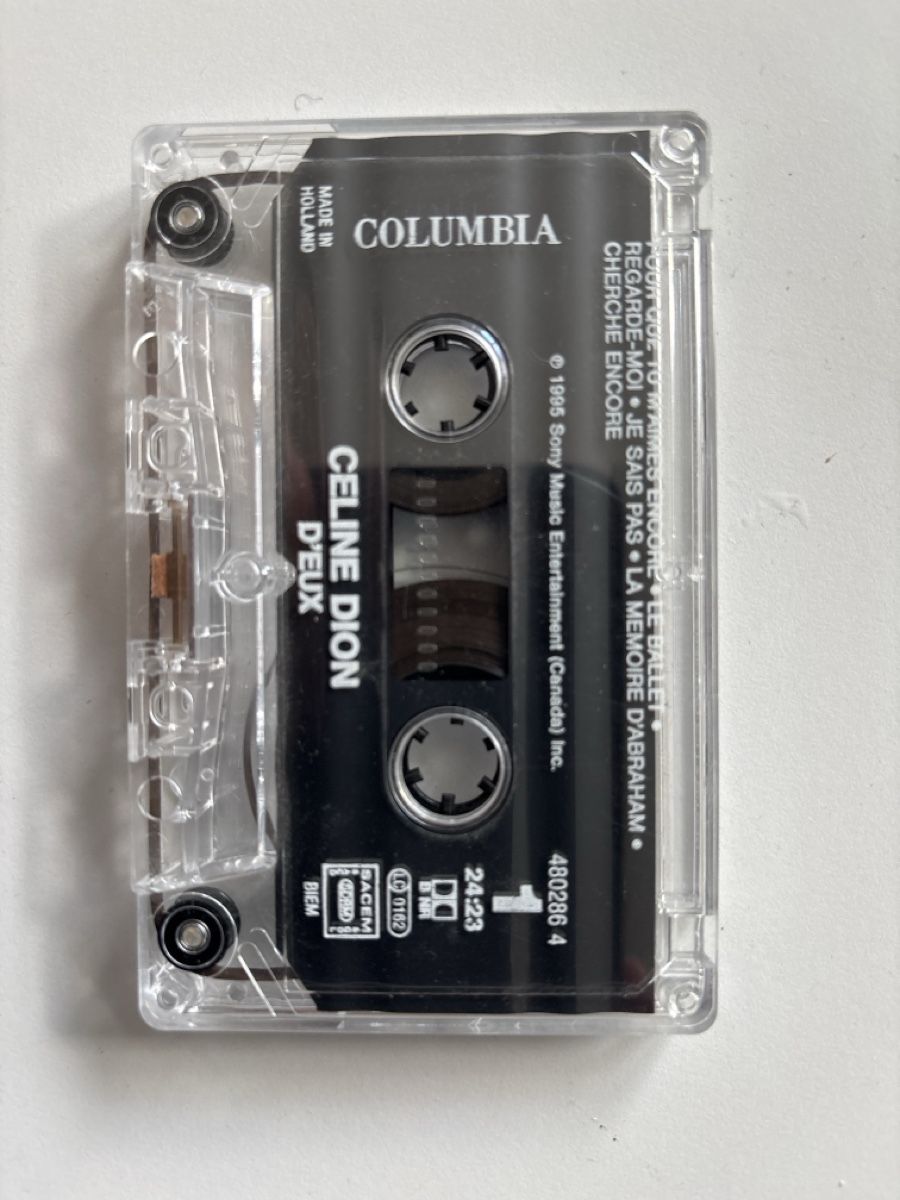 Musicassette: Celine Dion - D'eux - Kassette – Usato da Zürich venduto da Masaiti 2