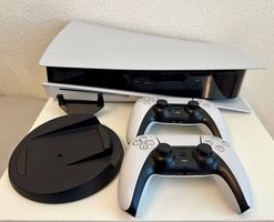PS5 Disk Version + 2 Controller + Game