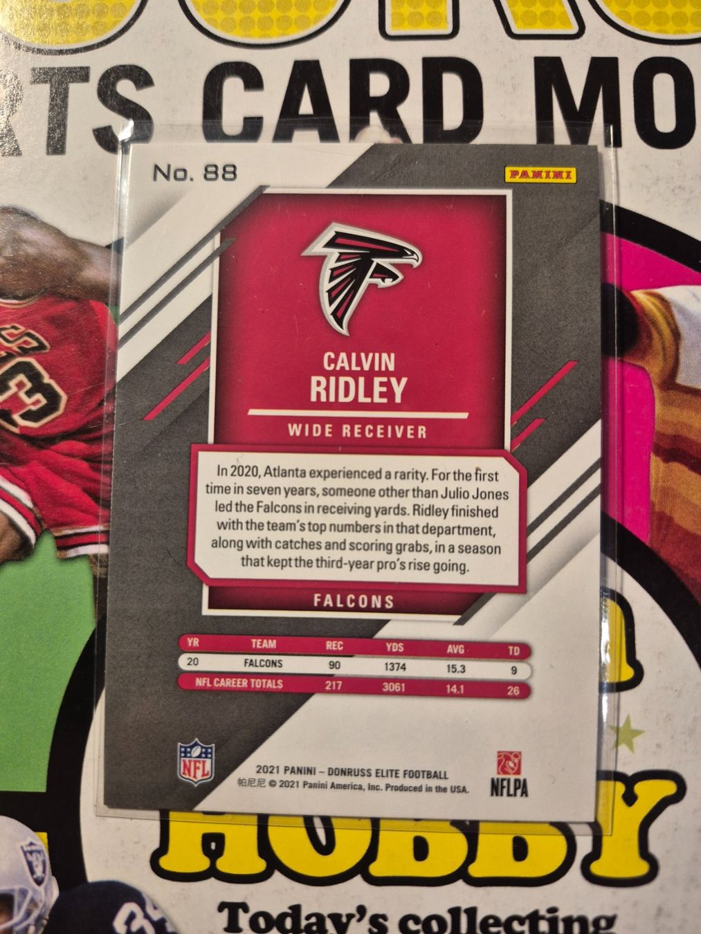 Panini Sammelbilder & Trading cards: NFL Calvin Ridley Atlanta Falcons – Gebraucht aus Treiten von Sauber73 1
