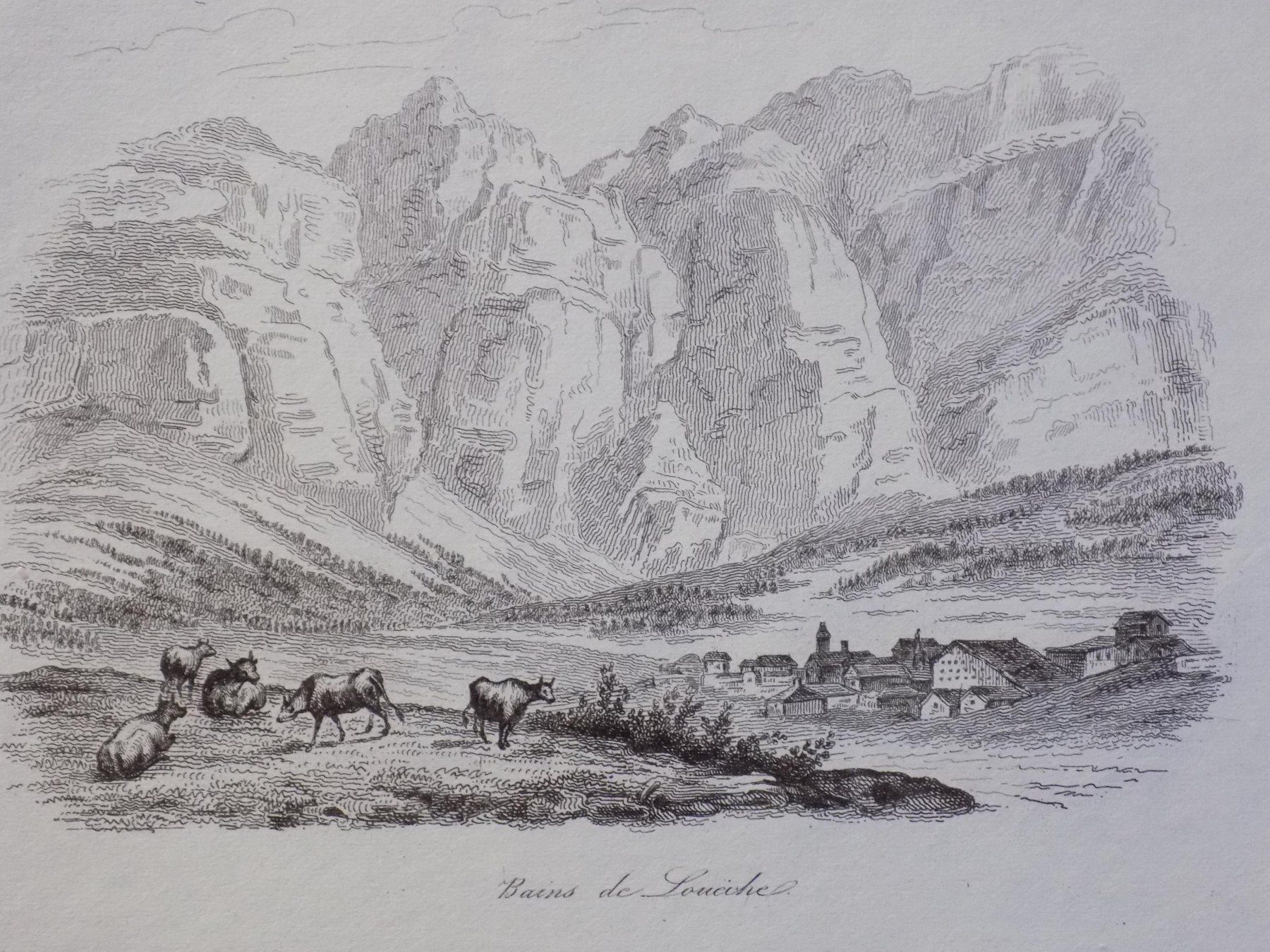 Incisioni: Leukerbad Wallis – Usato da Risch venduto da Rischli15 1
