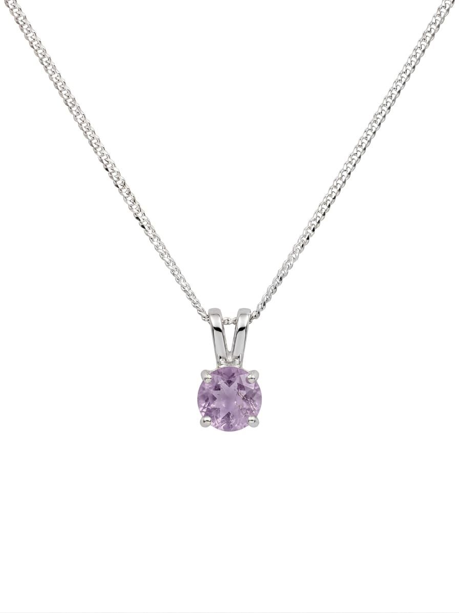 Catenine: Collier Argent Améthyste Pendentif Rond – Nuovo e nell'imballaggio originale da St-Maurice venduto da Sandrinette123