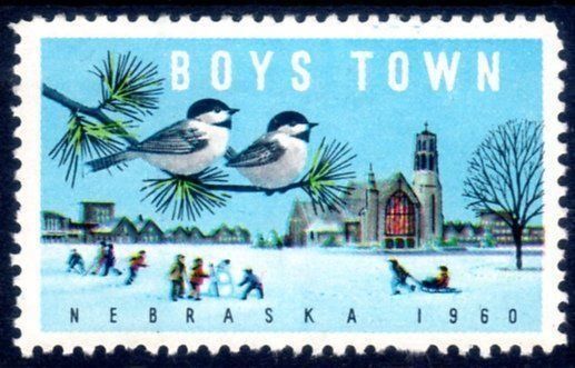 Autobahnvignetten: VIGNETTE 1960 BOYS TOWN NEBRASCA – Gebraucht aus Losone von EM2019