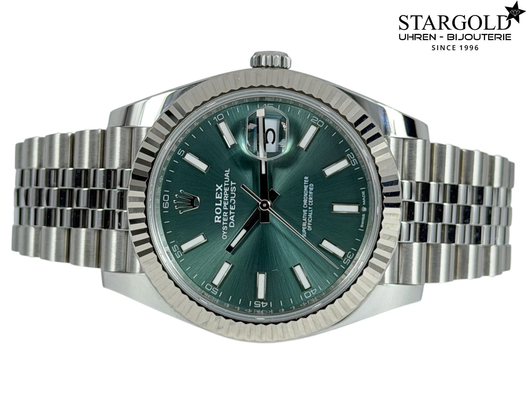 Rolex Uhren: Rolex Datejust 41 Grün - 126334 – Gebraucht aus Zürich von Stargold-Uhren 3