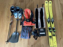 Komplette Skitouren Ausrüstung Grösse S