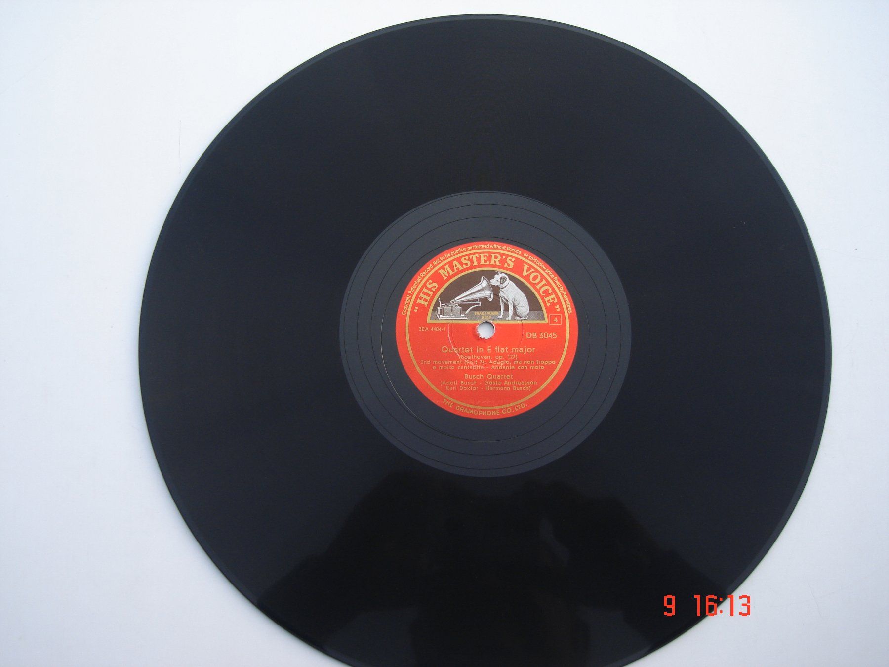Dischi in vinile: Schellackplattenalbum Beethoven Streichquartett Es-Dur – Usato da Aeschi SO venduto da abi1951 5