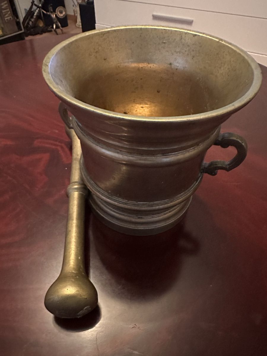 Sonstiges für das Kochen & Backen: Vintage Mörser mit Pistill. – Gebraucht aus Bützberg von Chisco 2