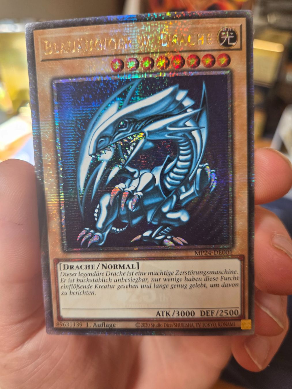 Cartoline: Yugioh Blauäugiger – Usato da Wiggen venduto da pat_n6mr