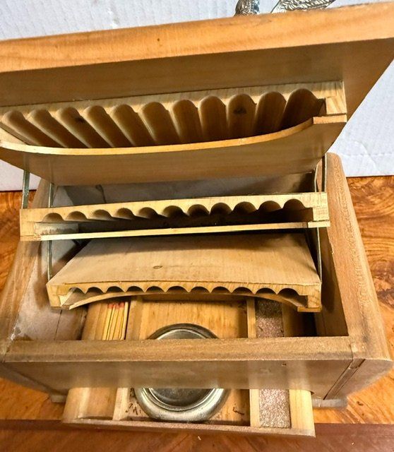 Sigari: Antiker Zigaretten Spender /Aschenbecher mit Adler, – Usato da Gersau venduto da pandabear01 3