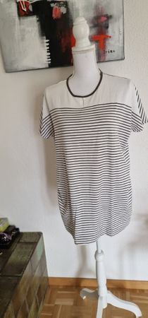 Marccain Shirt, gestreift, Gr. 38