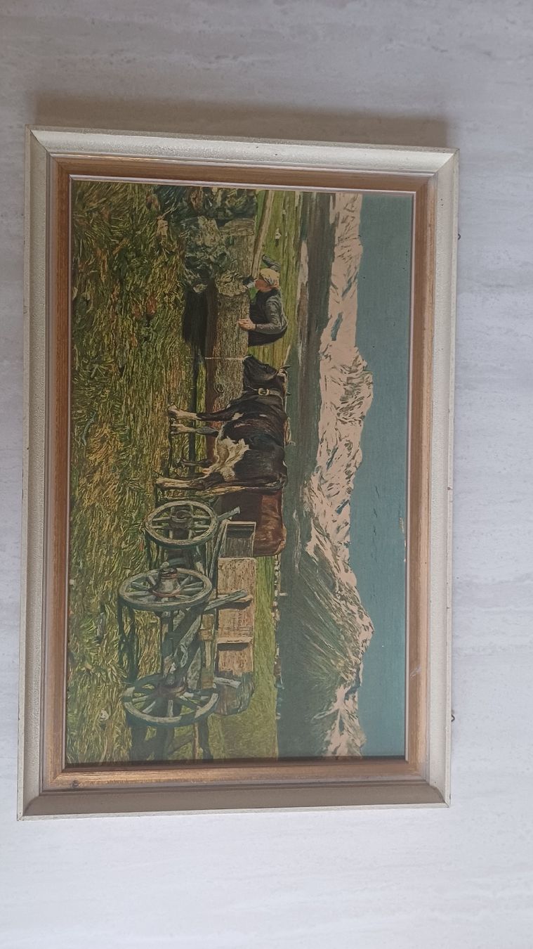 Posters & Illustrations: Landschafts Bild Segantini  – D'occasion à Flawil par Pinkmalibu 4