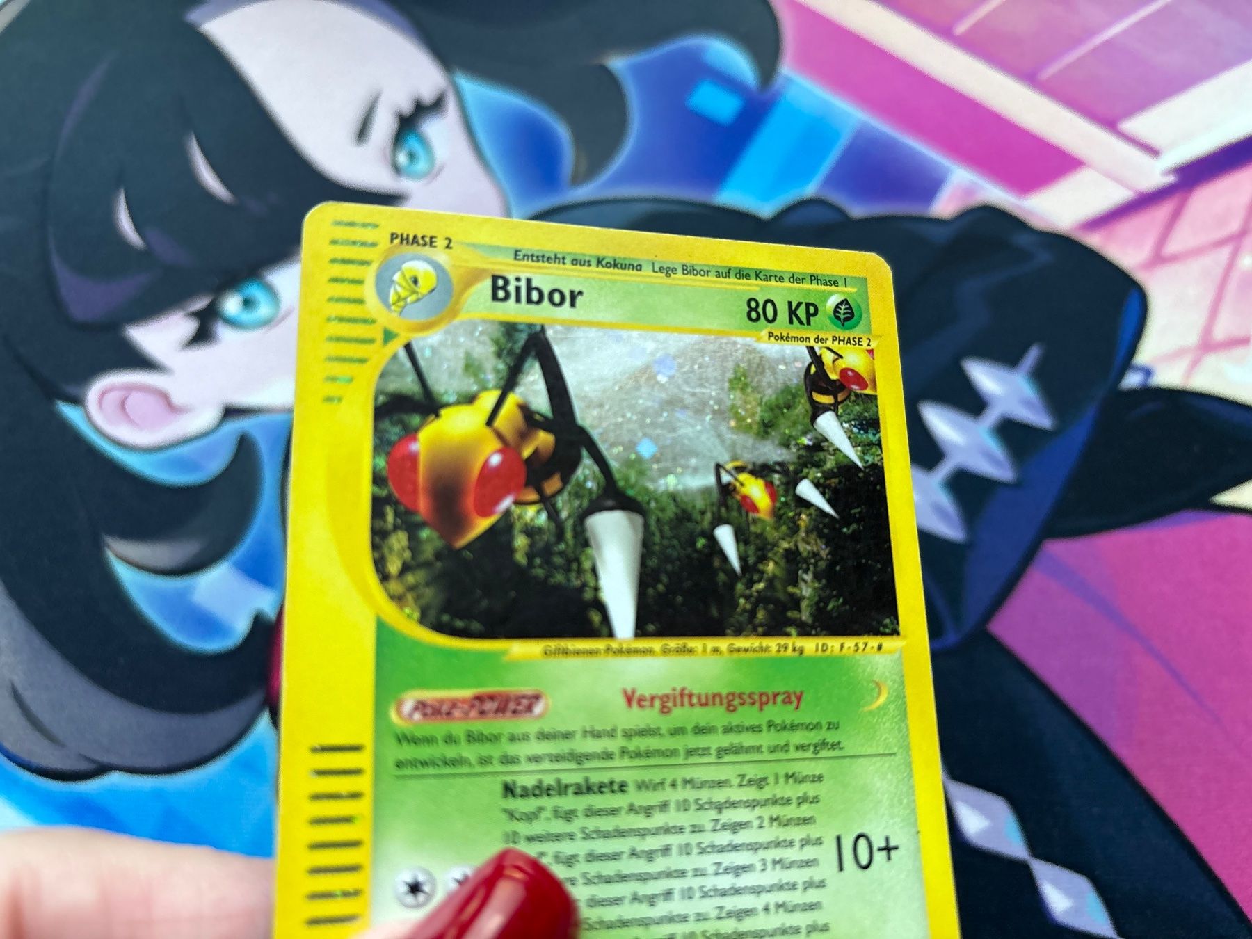 Pokémon Carte collezionabili: 2003 POKEMON Bibor Holo Skyridge H4 – Usato da Wilen (Sarnen) venduto da Seeungeheuer 1